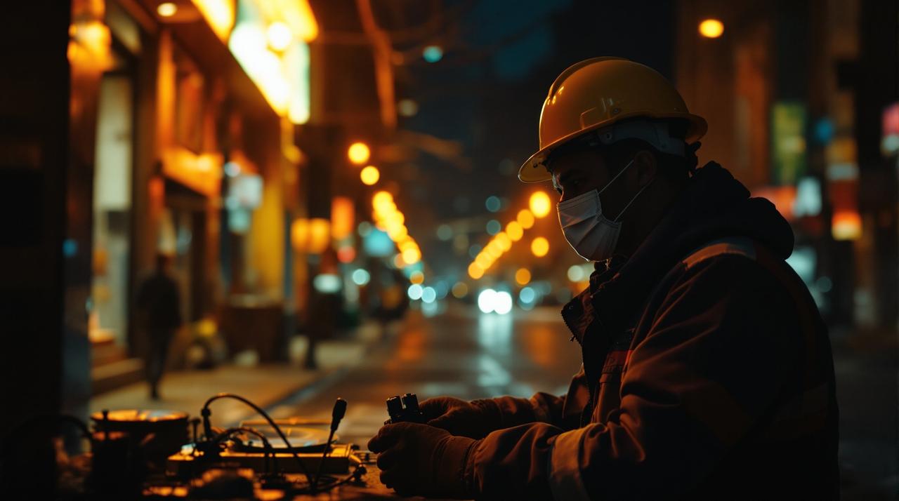 城市之光：深夜里的守护者 - 纪录片高清视频封面