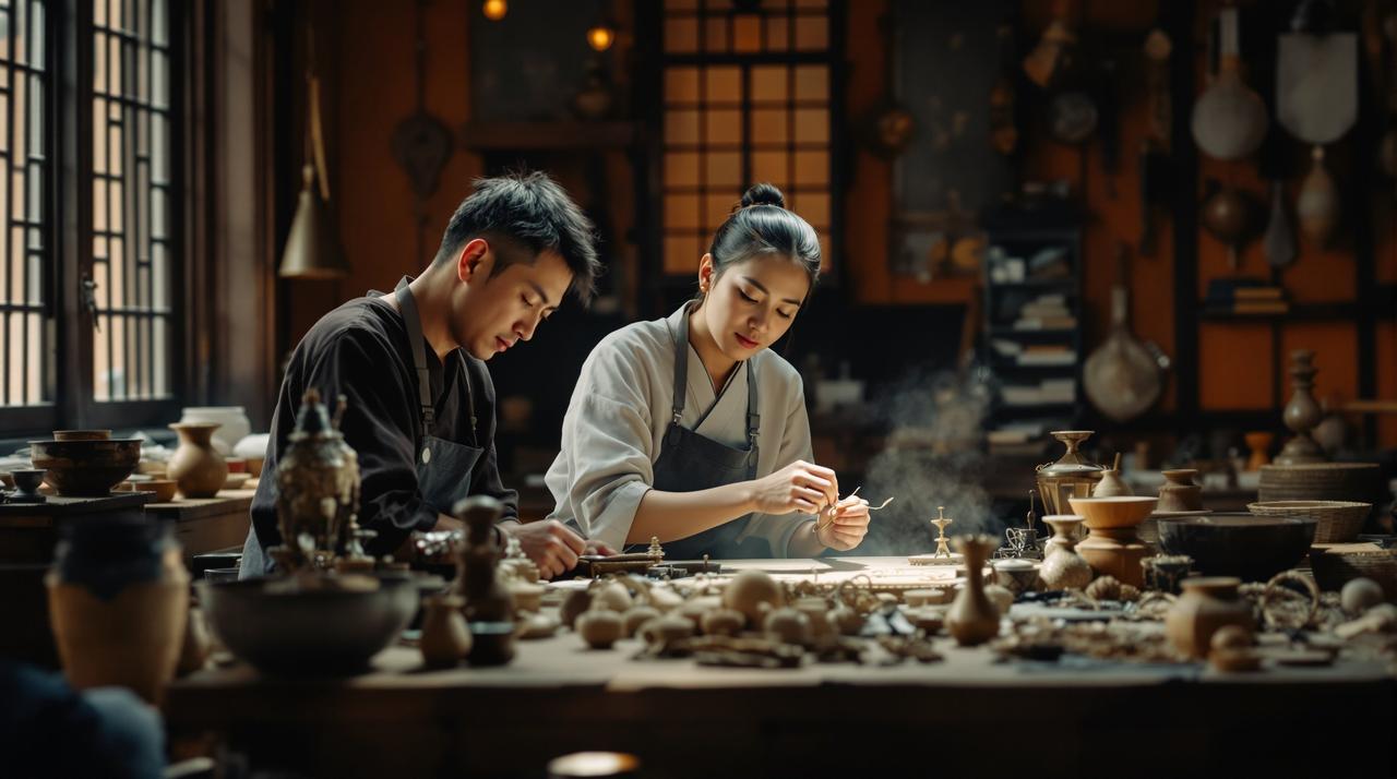古韵今风：传统手工艺复兴 - 纪录片高清视频封面